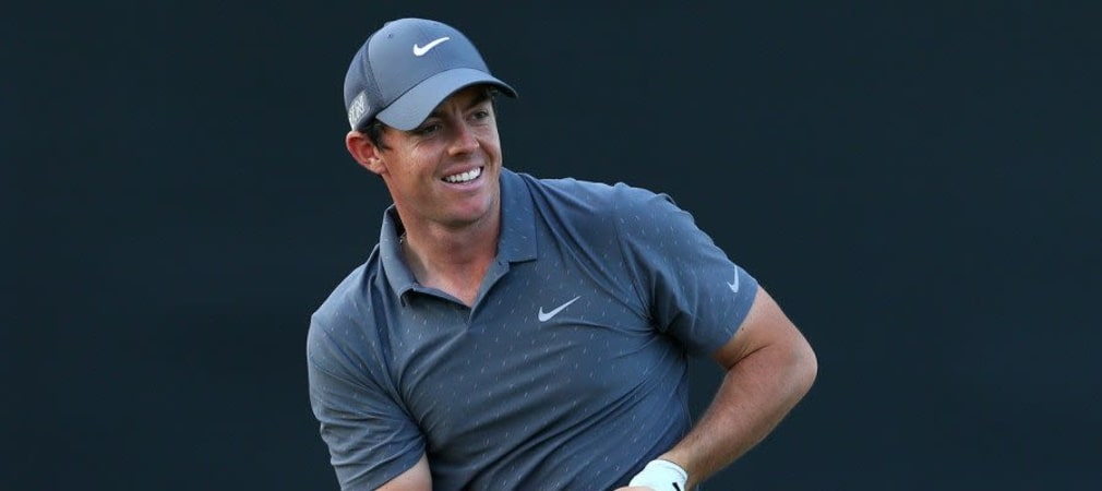 Trotz Lebensmittelvergiftung hat er gut lachen: Rory Mcllroy (Foto: getty)