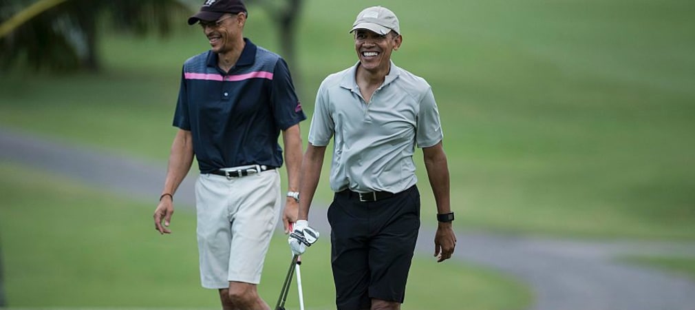 Barack Obama spielt gern Golf auf Hawaii. (Foto: Getty)