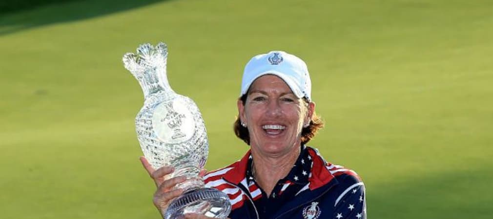Juli Inkster führt Team USA auch beim Solheim Cup 2017 als Käpt'n an. (Foto: Getty)