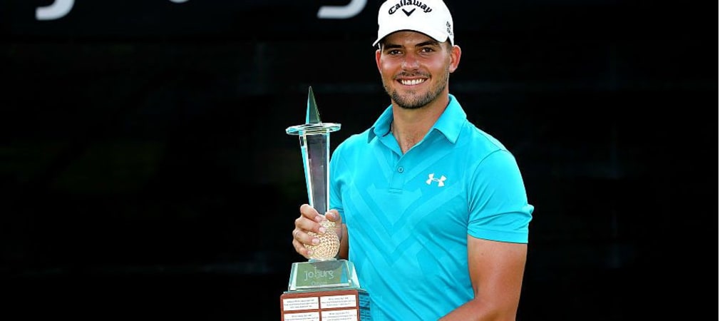 Emotionaler Sieger: Haydn Porteous gewinnt die Joburg Open. (Foto: Getty)