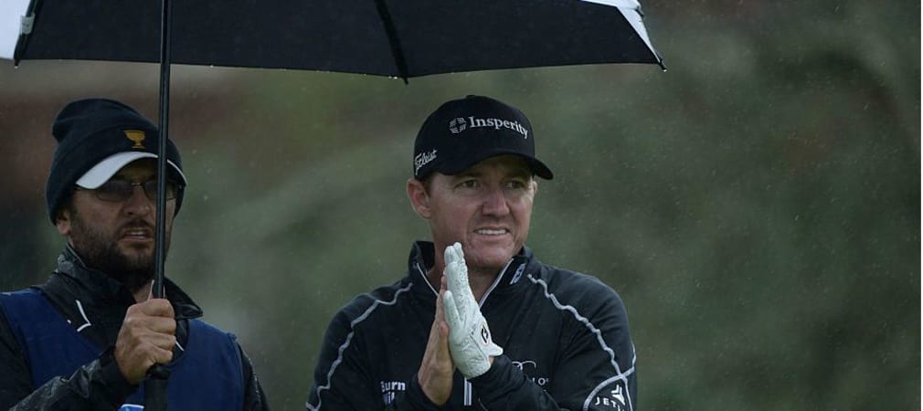 Darf noch auf den Sieg hoffen - Jimmy Walker bei der Farmers Insurance Open. (Foto: Getty)