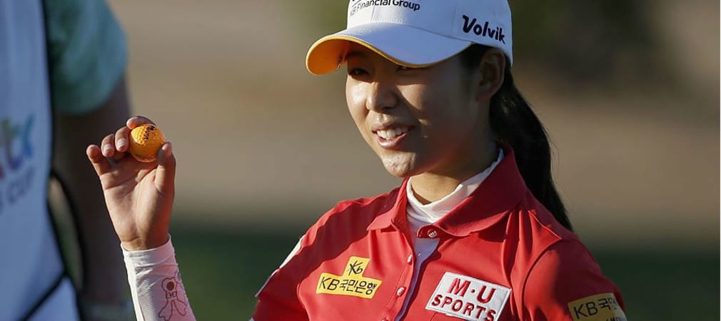 Meisterstück: Lee Mi-Hyang macht beim JTBC Founders Cup auf der Back Nine keine Fehler. (Foto: Getty)