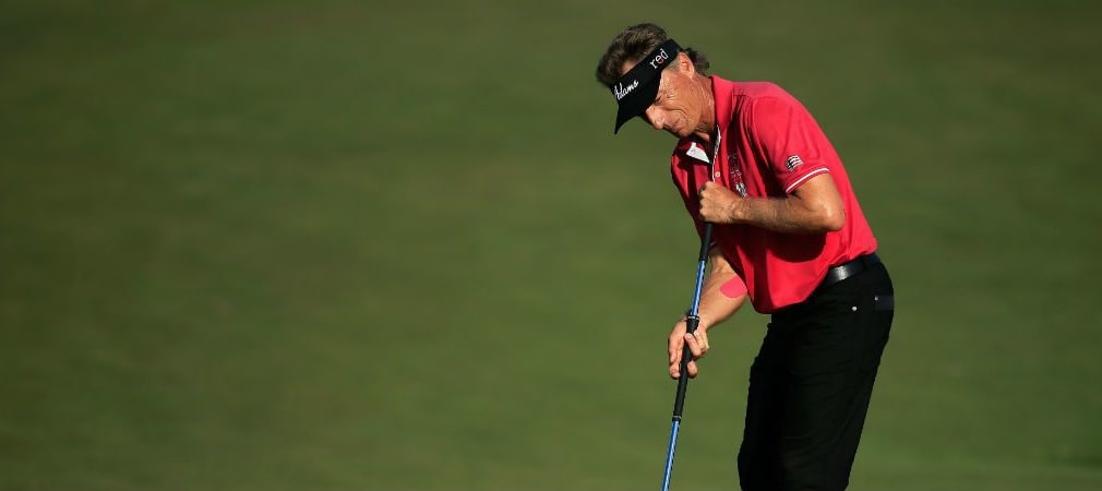 Trotz gelegentlicher Yips: Bernhard Langer blickt auf eine erfolgreiche Karriere zurück und denkt noch gar nicht daran aufzuhören. (Foto: Getty)