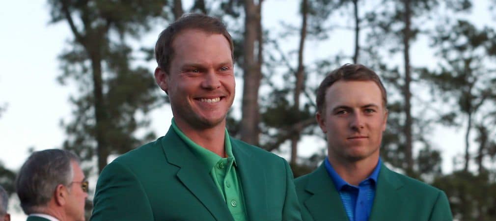 Strahlender Sieger und tapferer Verlierer: Danny Willett und Jordan Spieth nach einem packenden Finale von Augusta. (Foto: Getty)