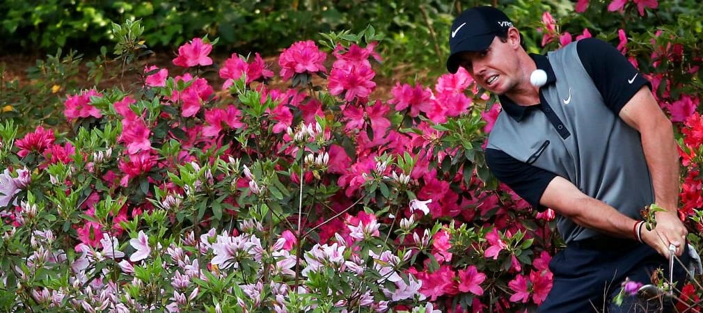 Rory McIlroy verspielte 2011 seine Führung am Finaltag des Masters durch eine 80er Runde, bei der er des öfteren aus dem