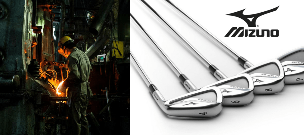 Geschmiedet in Japan und vollendet in Schottland sind die Forged Eisen von Mizuno. (Foto: Mizuno)