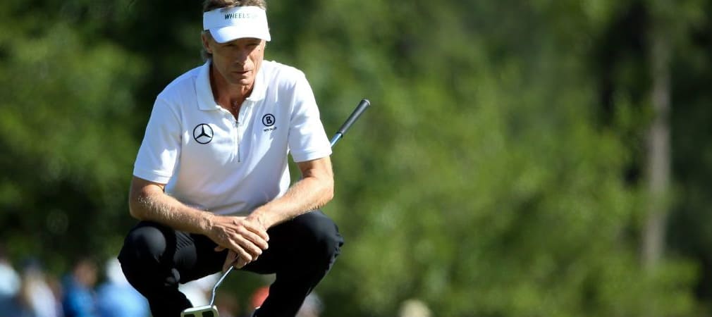 Bernhard Langer hat immer mal wieder mit den gefürchteten Yips zu kämpfen. (Foto: Getty)