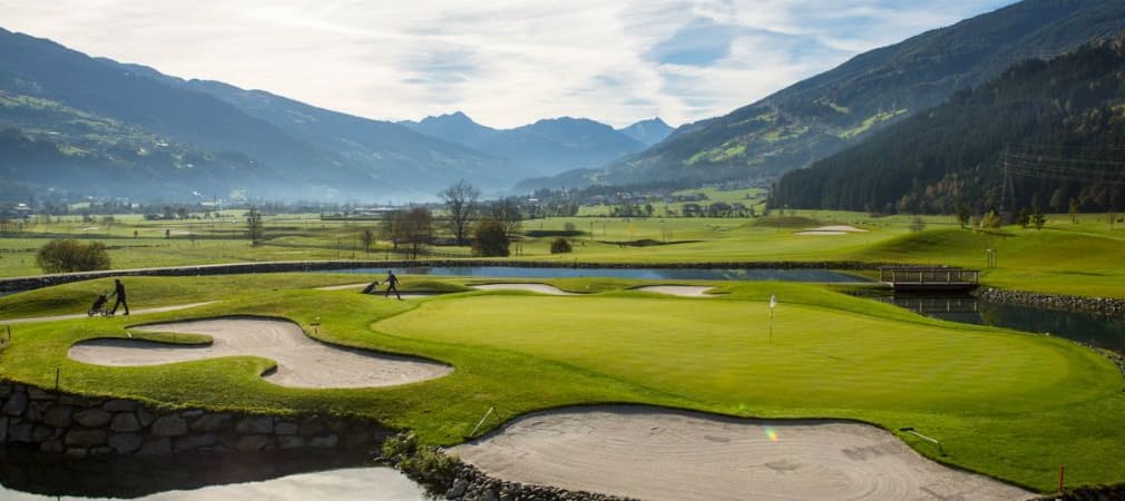 Golf im Zillertal zwischen Bergen den Bergen brauch sich nicht vor anderen Destinationen verstecken. (Foto: Golfclub Zillertal)