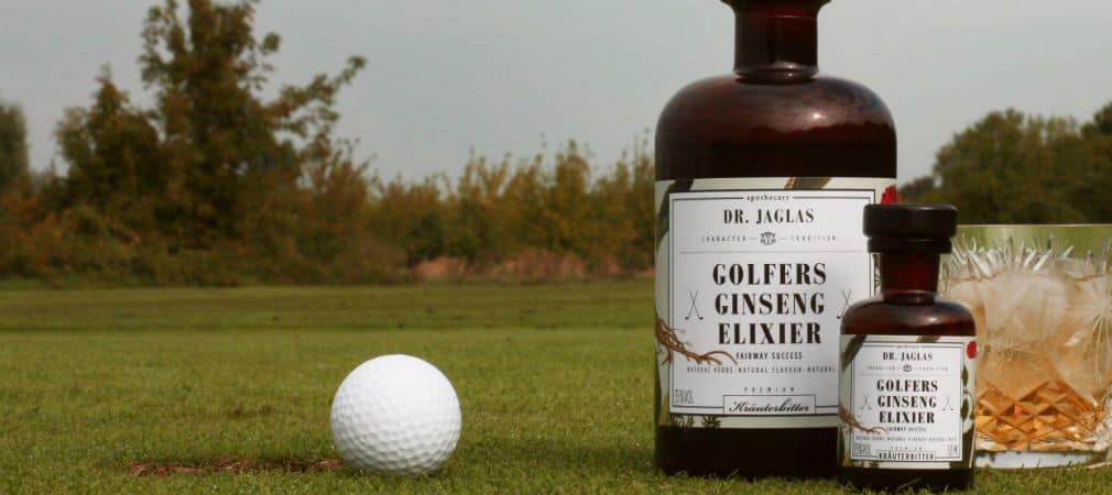 Nach einer Runde Golf: Eine Runde Ginseng! (Foto: Dr. Jaglas)
