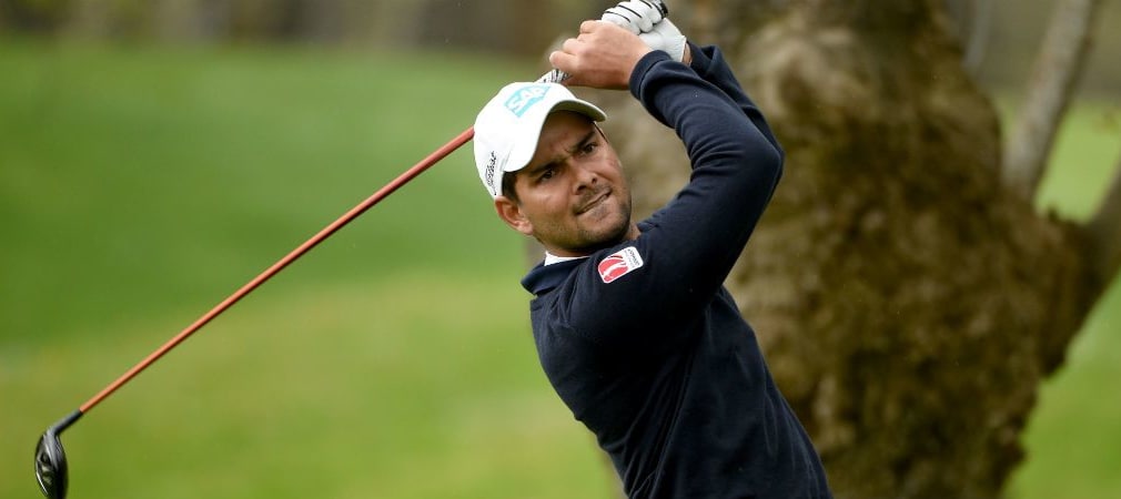 Zeigte auf der Back Nine des Finaltags seinen Biss: Moritz Lampert mit einer starken Leistung zum Abschluss der Montecchia Open. (Foto: Getty)