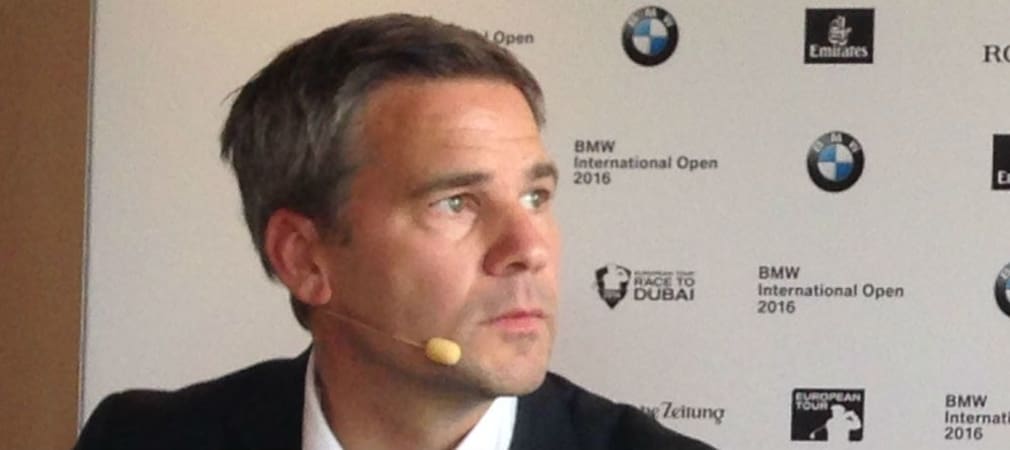 Friedrich Edel, Leiter des Sport Marketings bei BMW, sprach mit Golf Post über die besondere Beziehung zwischen dem Autobauer und dem Golfsport. (Foto: Golf Post)Friedrich Edel, Leiter des Sport Marketings bei BMW, sprach mit Golf Post über die besondere Beziehung zwischen dem Autobauer und dem Golfsport. (Foto: Golf Post)