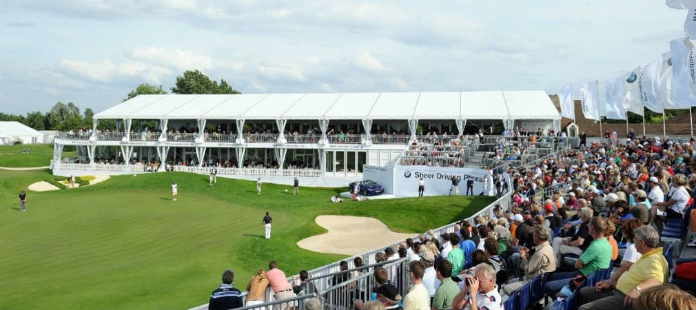 Auf dem 18. Loch im Gut Lärchenhof konnte bisher noch kein Sieger nach 18 Löchern gekürt werden - immer ging es ins Playoff. (Foto: Getty)