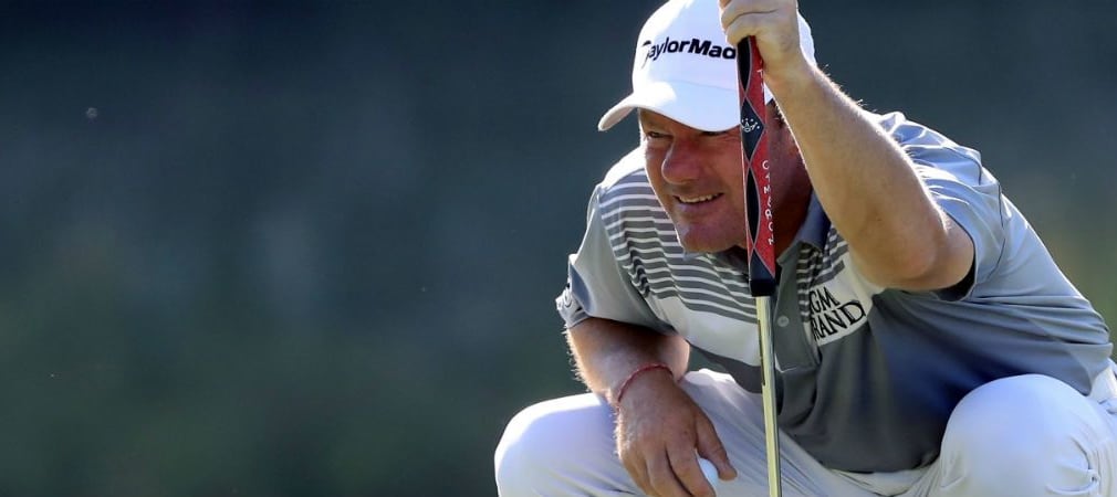 Volle Konzentration und ein Monster-Putt: Alex Cejka sorgte mit seiner Runde am Moving Day der Canadian Open für positive Schlagzeilen. (Foto: Getty)