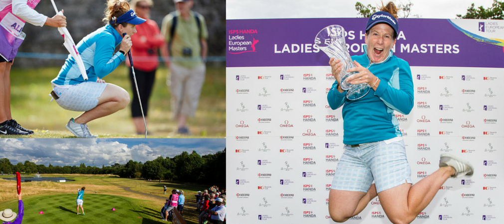 Im vergangenen Jahr fand das Ladies European Masters in England statt. Hier zu sehen: Siegerin Beth Allen aus den Vereinigten Staaten. (Fotos: Ladies European Tour)