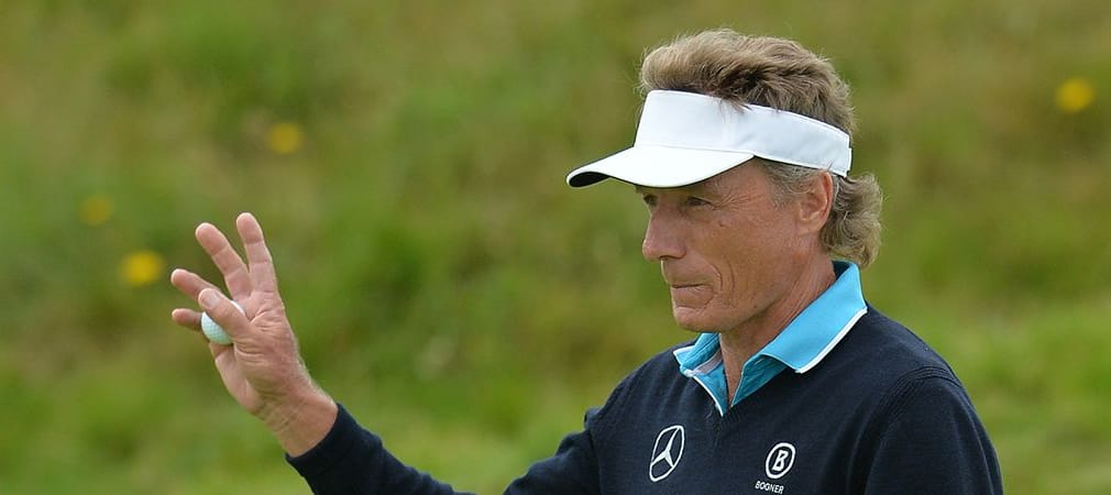 Bernhard Langer bei der Senior Open Championship 2016