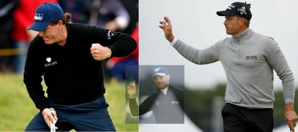 Phil Mickelson und Henrik Stenson dominierten den Moving Day der Open Championship, während Martin Kaymer recht blass blieb. (Foto: Getty)