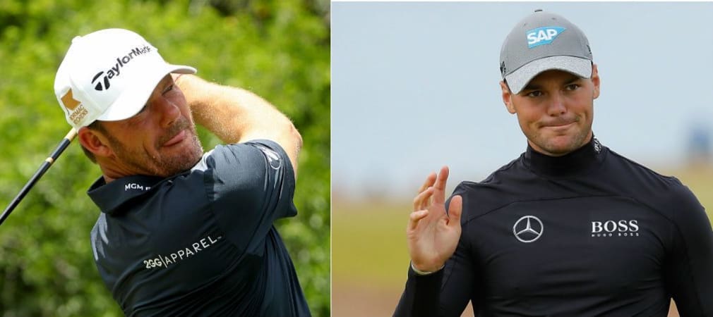 Alex Cejka (links) und Martin Kaymer vertreten Deutschland bei den Olympischen Spielen Im Golf. (Foto: Getty)