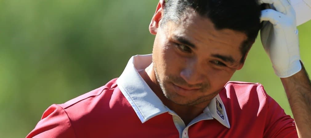 Jason Day sieht nicht gerade glücklich aus nach der zweiten Runde der Canadian Open. (Foto: Getty)