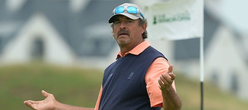 Carlos Franco gewinnt bei der Shaw Charity Classic sein erstes Turnier auf der Champions Tour. (Foto: Getty)