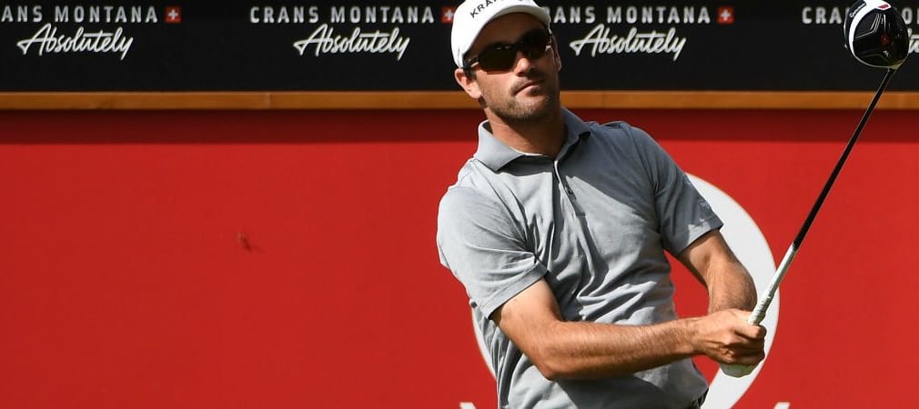 Florian Fritsch spielte einen überragenden Moving Day beim Omega European Masters in der Schweiz. (Foto Getty)