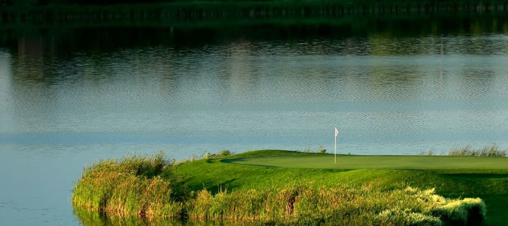 Gehen die Europäer am Lake Hazeltine baden? Geht es nach den Amerikanern, gelingt die Revange am See bei Minneapolis. (Foto: Getty)