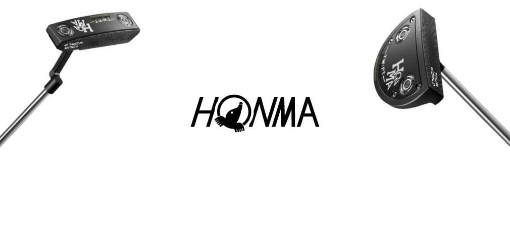 Die neuen Honma TW-PT Putter kommen mit einem etwas ungewohnten aber optisch überzeugenden schwarzen Finish daher. (Foto: Voss Communications)