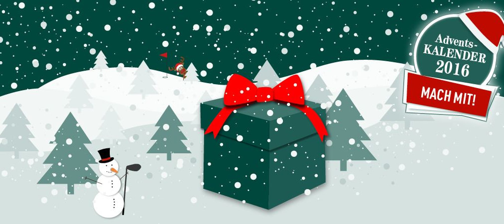 Der Golf Post Adventskalender 2016: Tolle Preise warten auf SIe! (Foto: Golf Post)