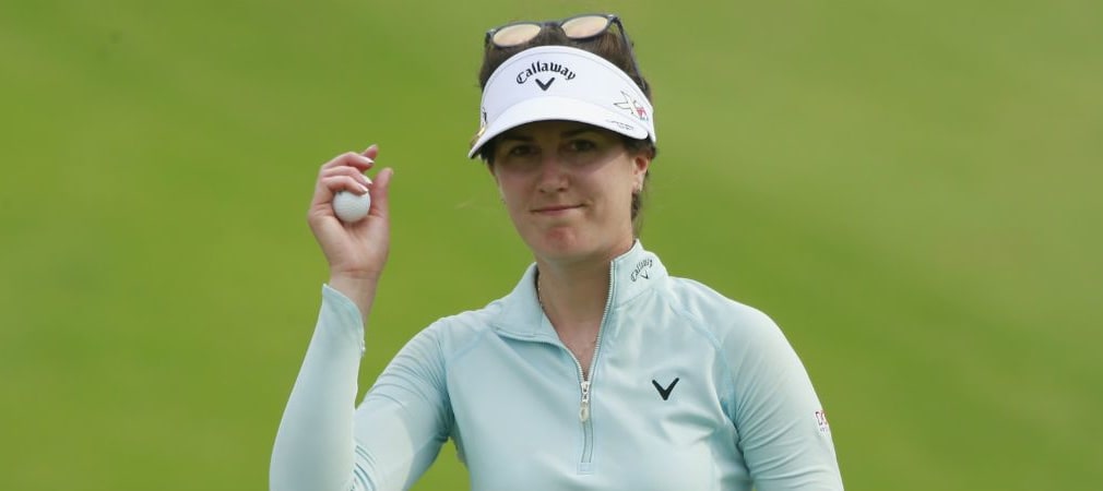 Sandra Gal bleibt bei der Toto Japan Classic oben auf. (Foto: Getty)