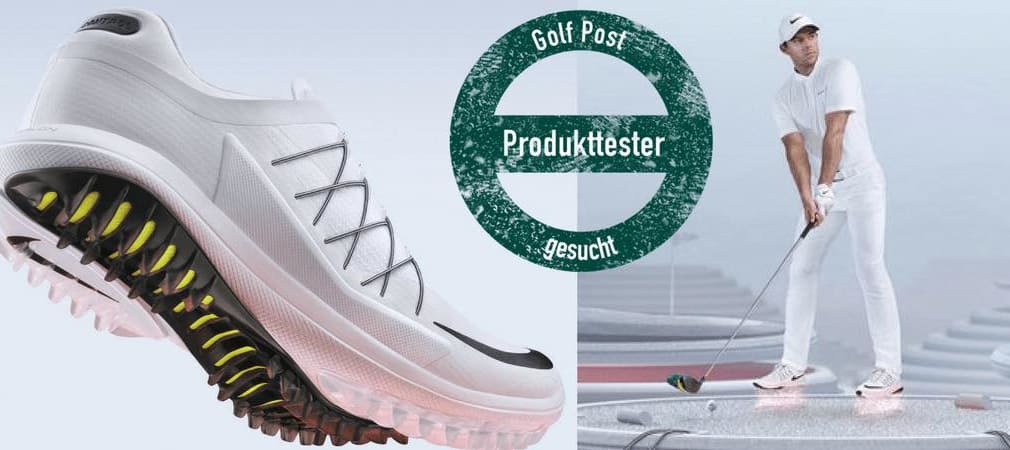Zehn Golfer bekommen die Chance Rory McIlroys Nike Golfschuhe zu testen. (Foto: Nike)