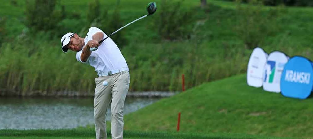 Max Kieffer sprang kurzfristig für den Golfclub Hubbelrath ein. (Foto: Stebl/DGV)