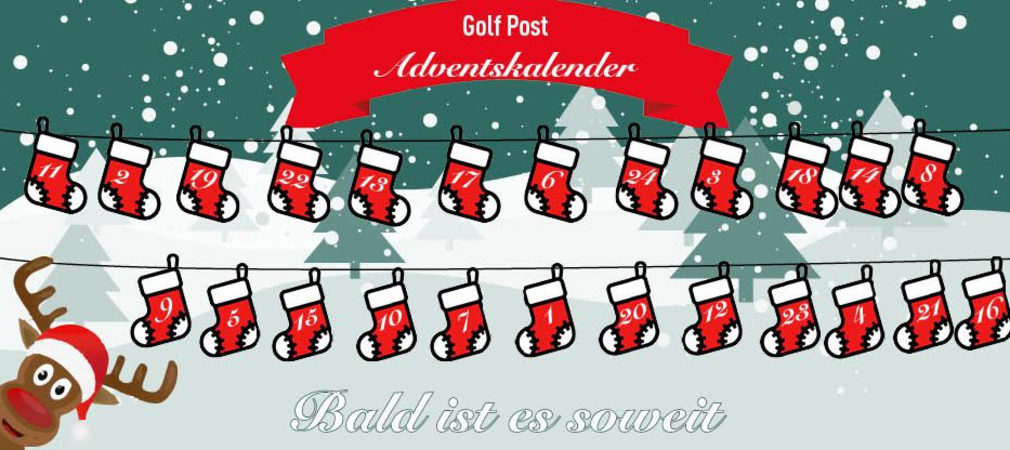 Der Golf Post Adventskalender geht in die nächste Runde. Am 1. Dezember geht's los! (Foto: Golf Post)