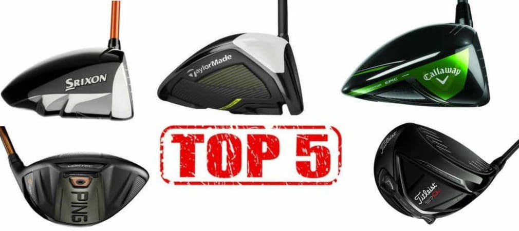 Die besten Driver der Saison 2017 im Überblick. (Foto: TaylorMade, Callaway, Titleist, Ping und Srixon)