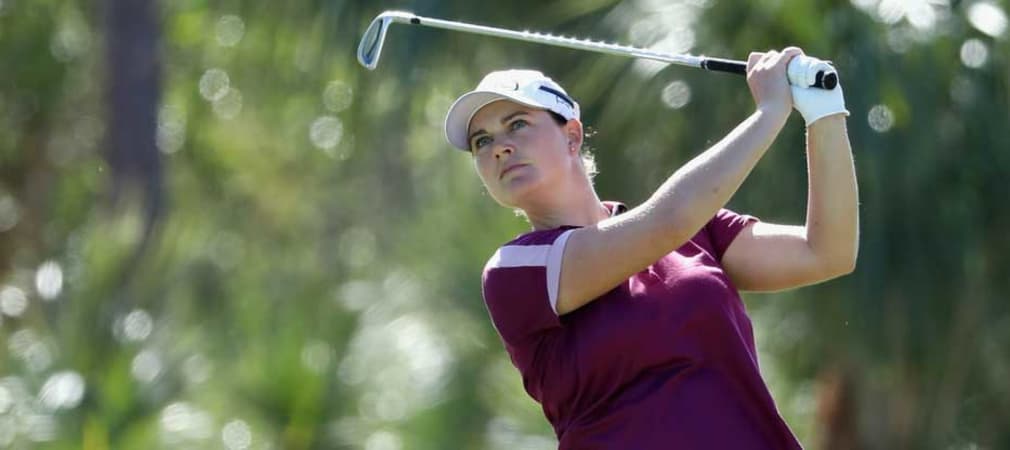 Caroline Masson platziert sich vor Moving Day gleich hinter der Top 10 und bringt sich in Position. (Foto. Getty)