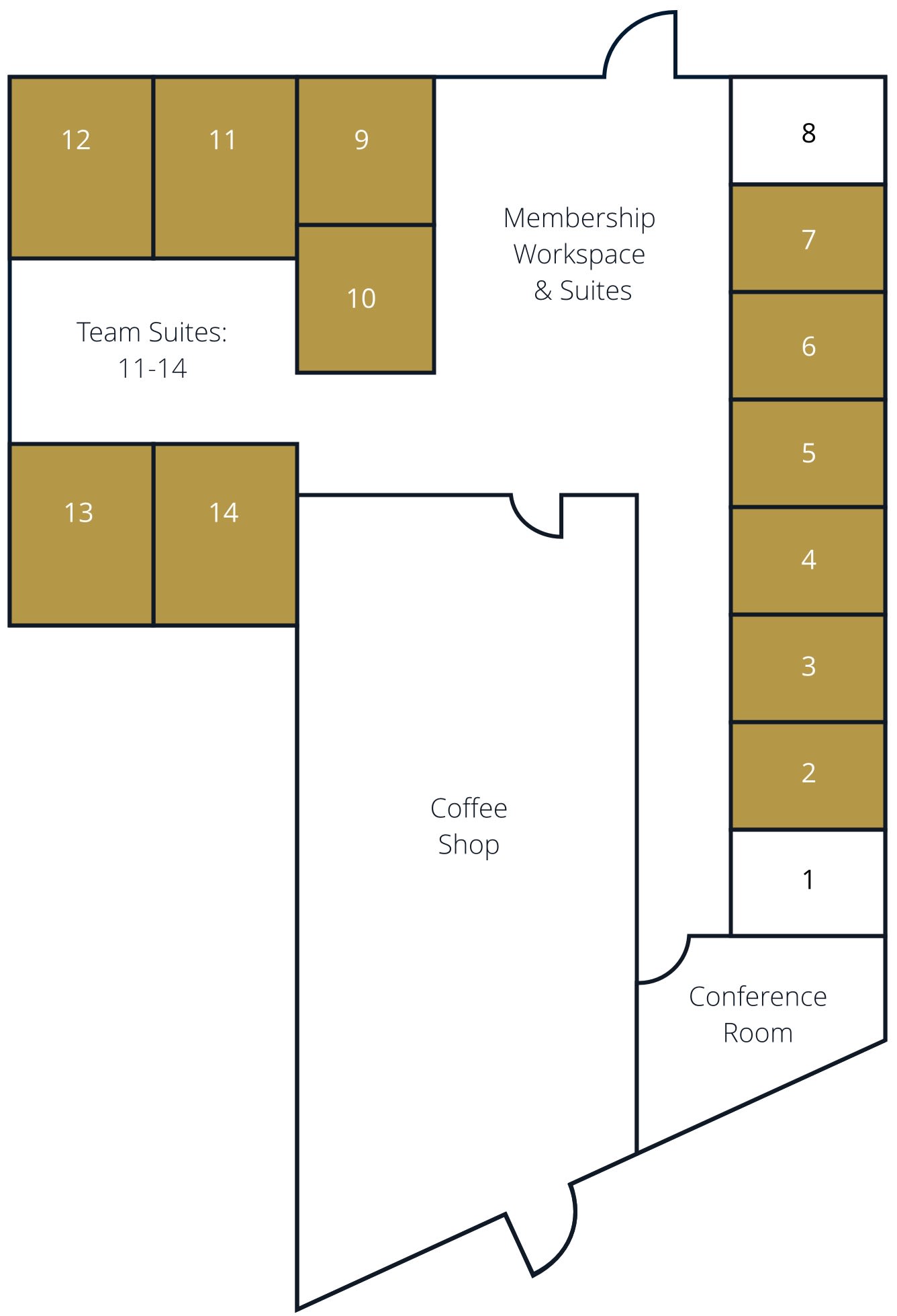 Available Spaces Fort Worth Coworking Space Layout Available Spaces Fort Worth Coworking Space Layout