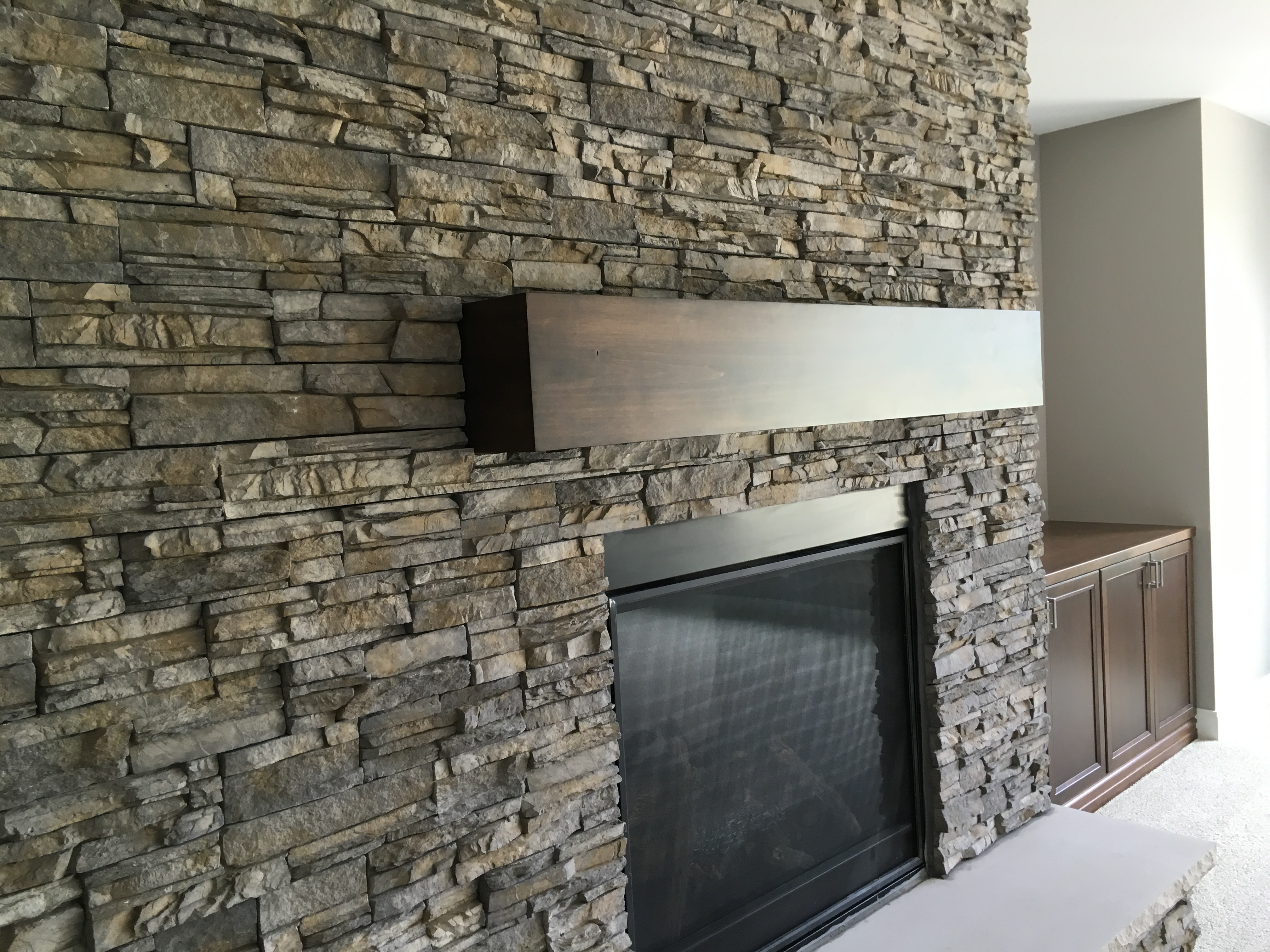 Custom Wall Built-In Cabinetry