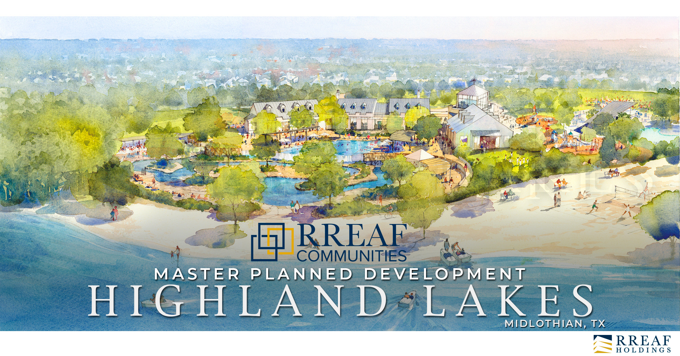 Midlothian development with lakeside beach to include about 8,500 singlefamily homes
