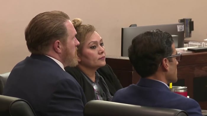 Jury finds Michelle Barrientes Vela guilty on 2 counts of tampering with records