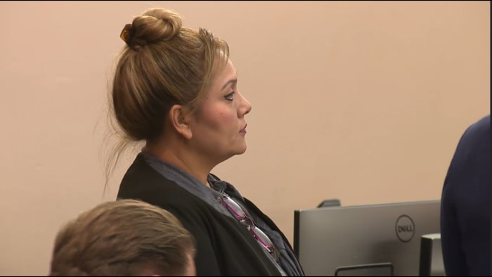 Sentencing underway for convicted ex-constable Barrientes Vela