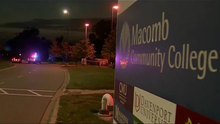 Body found in vents in Macomb Community College building
