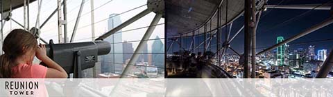 Dallas CityPASS Reunion Tower GeO-Deck funex discount tickets