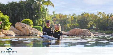 Discovery Cove Orlando discount tickets