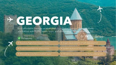 Image 97: Georgia flights & hotel deals from Dubai