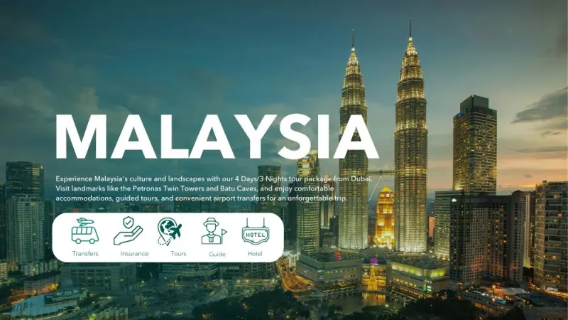 باقة سياحية ماليزية من دبي