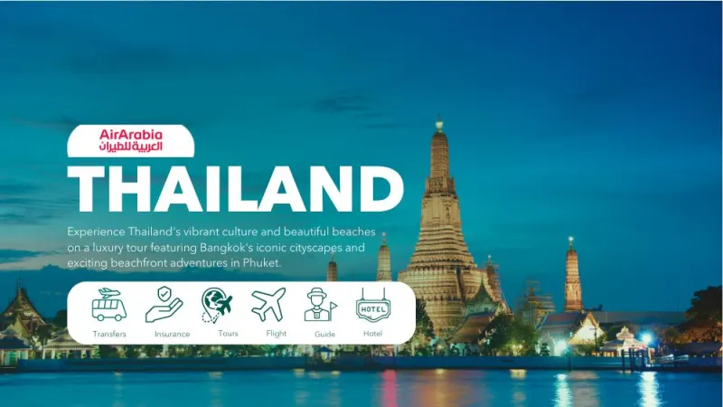 جولة فاخرة في تايلاند: مغامرة في بانكوك وفوكيت