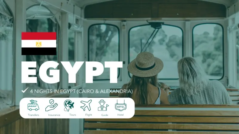 4 Nights in Egypt (Cairo & Alexandria)