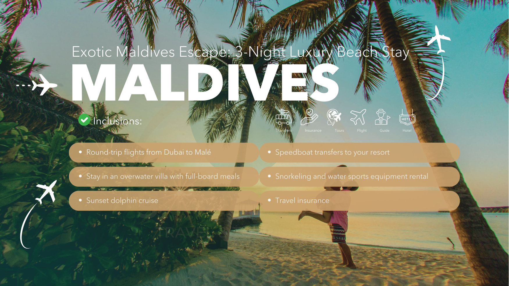 Exotic Maldives Escape: 3-Night Luxury Beach Stay