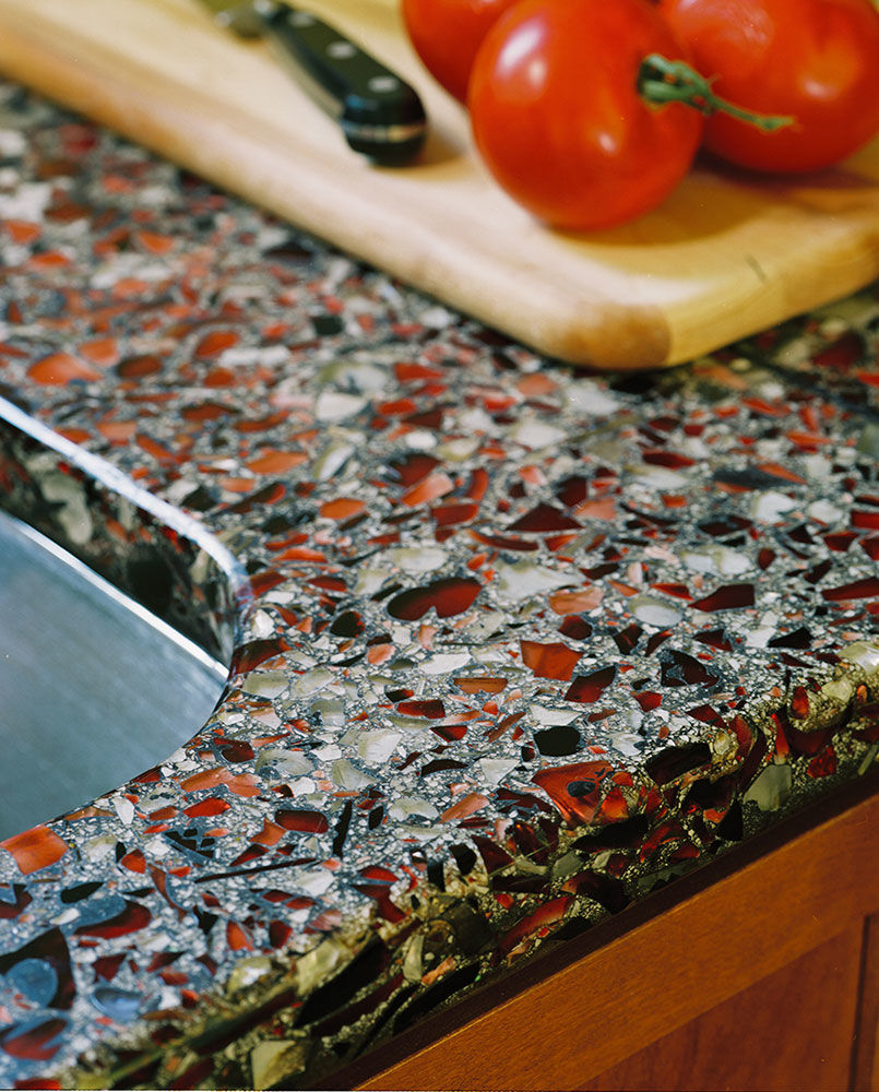 Vetrazzo Countertop - Eco-Friendly, Stunning Recycled Glass - Green Building Supply