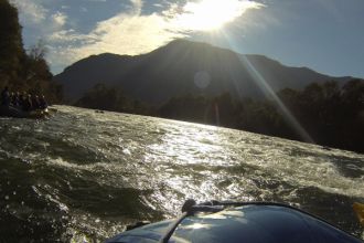 Rafting no rio trancura, Pucón/Chile (Marcos Borges/A 4 Pés)