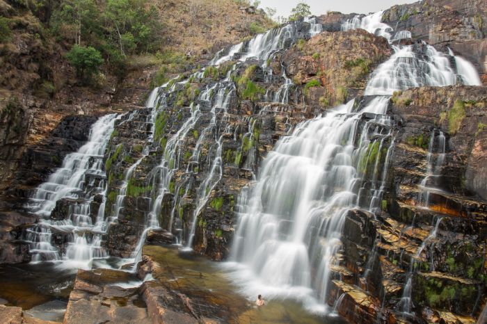 Cataratas dos Couros na Chapada dos Veadeiros