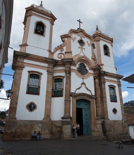 Matriz (do lado "português") Nossa Senhora do Pilar - Ouro Preto